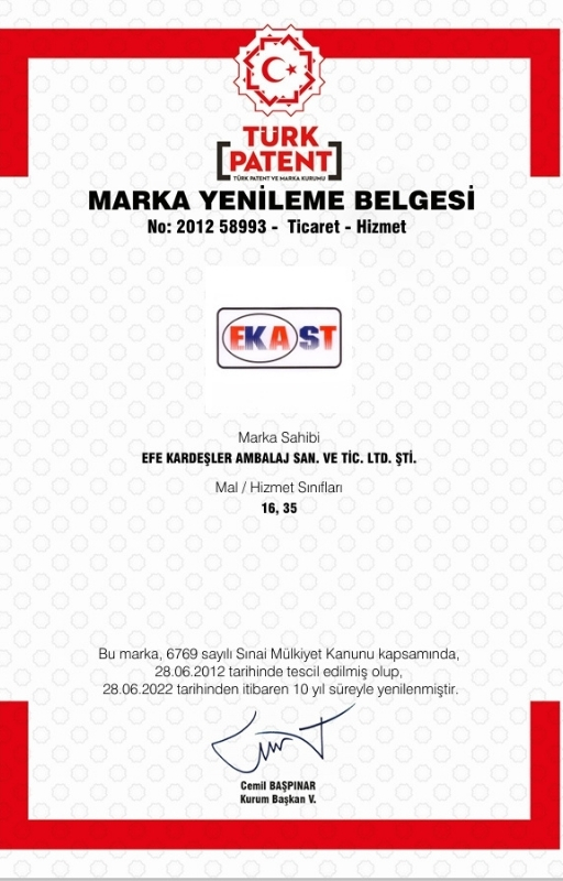 Ekast Üretim Hattı